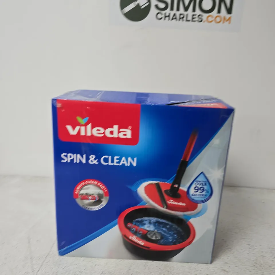 VILEDA SPIN & CLEAN MOP SYSTEM – BOXED