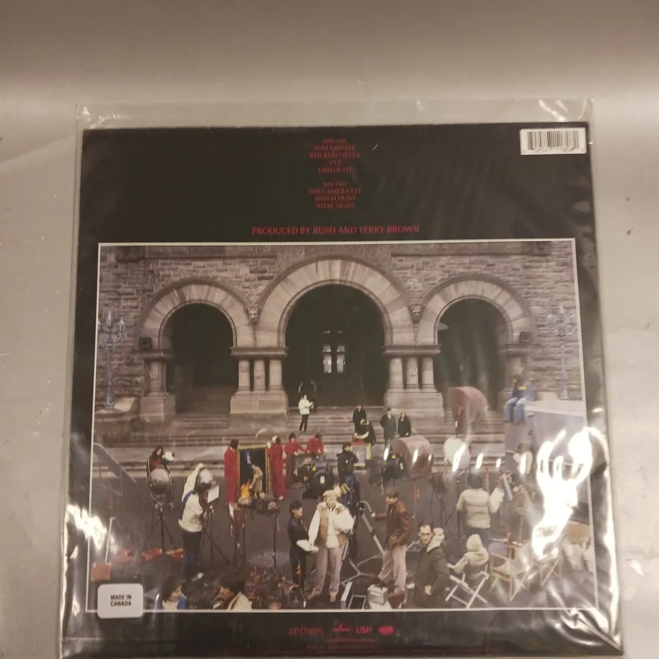 RUSH MOVING PICTURES 180G AUDIOPHILE VINYL 