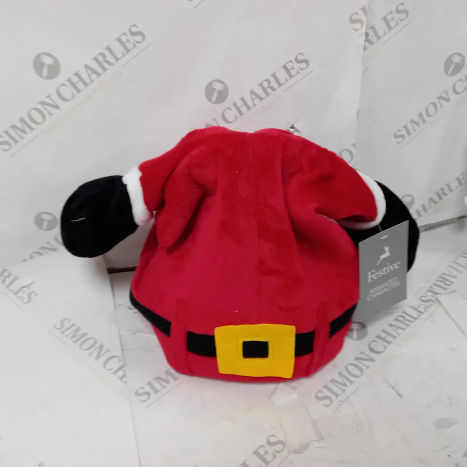 FESTIVE SINGING CHRISTMAS ANIMATED HAT - SANTAS LEGS