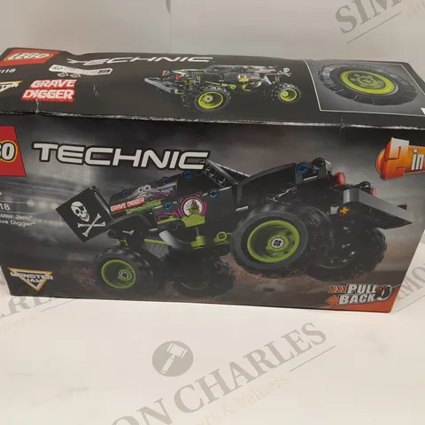 BRAND NEW BOXED LEGO TECHNIC 42118 MONSTER JAM GRAVE DIGGER 2 IN 1