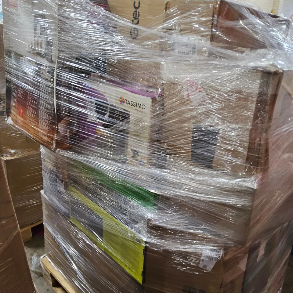 PALLET OF APPROXIMATELY 24 UNPROCESSED RAW RETURN HOUSEHOLD AND ELECTRICAL GOODS TO INCLUDE;