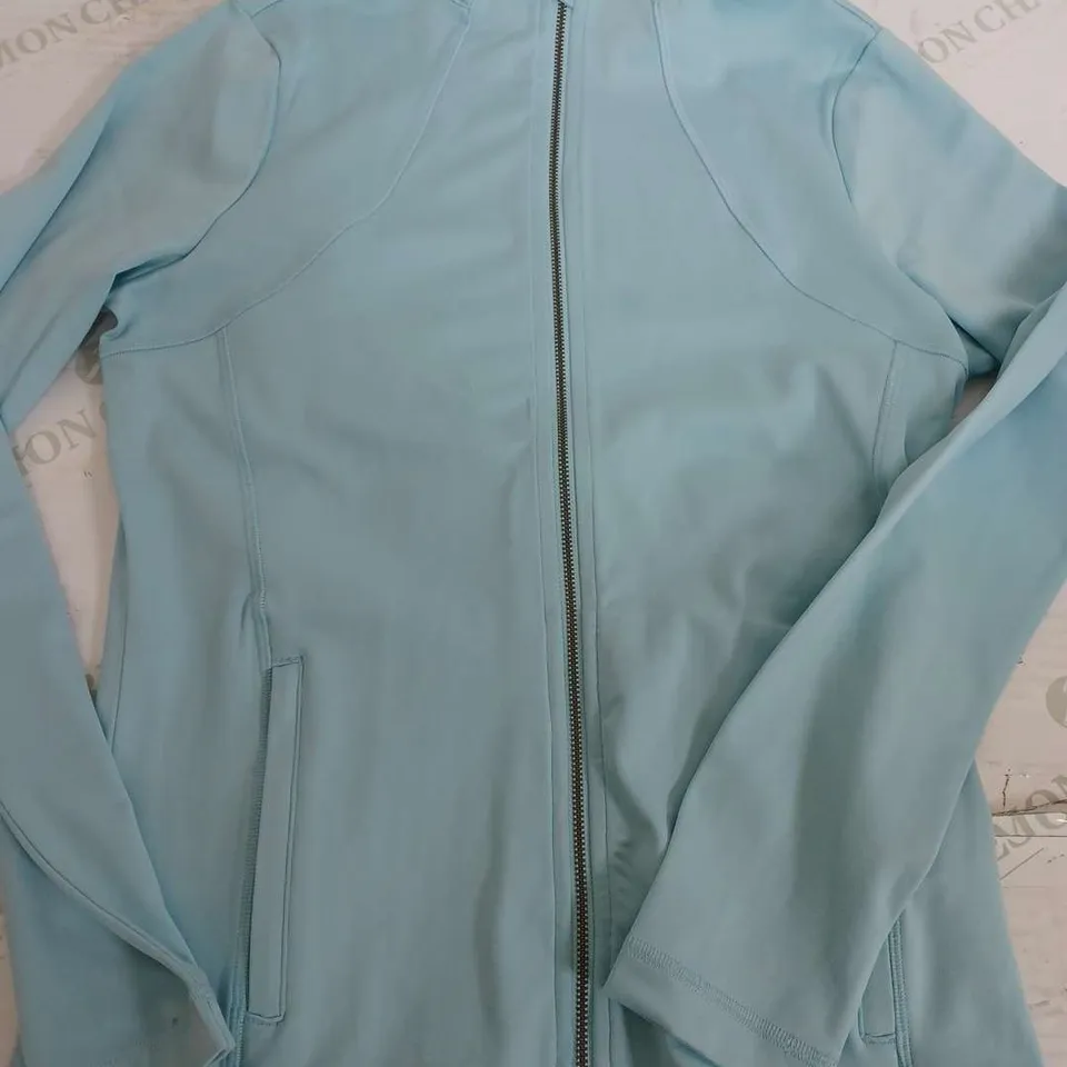 GILLY HICKS LIGHT BLUE TRACKSUIT TOP - LARGE