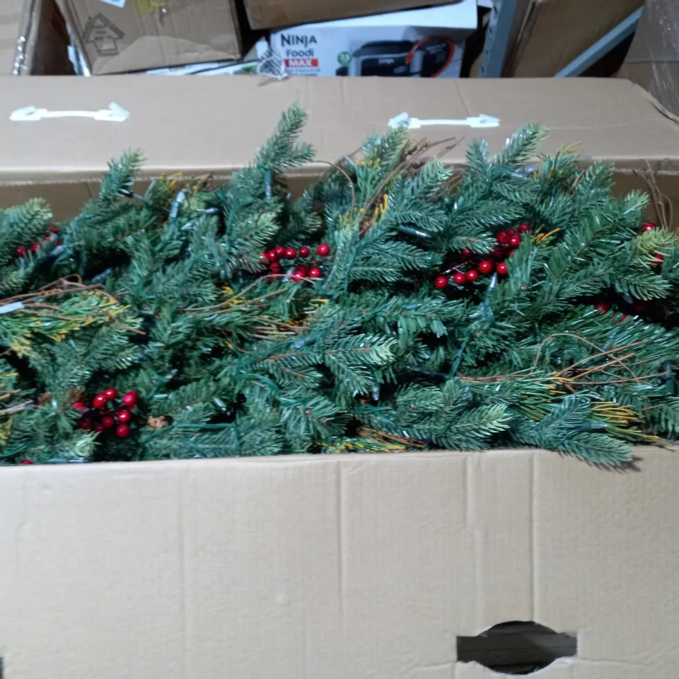 BOXED ALISON CORK SUGAR SPRUCE CHRISTMAS TREE - 6FT NATURAL- collection only