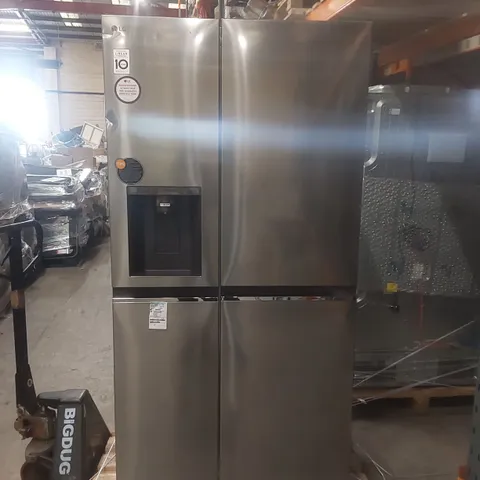 LG GSLD81PZRD NATUREFRESH AMERICAN-STYLE SMART FRIDGE FREEZER - SHINY STEEL
