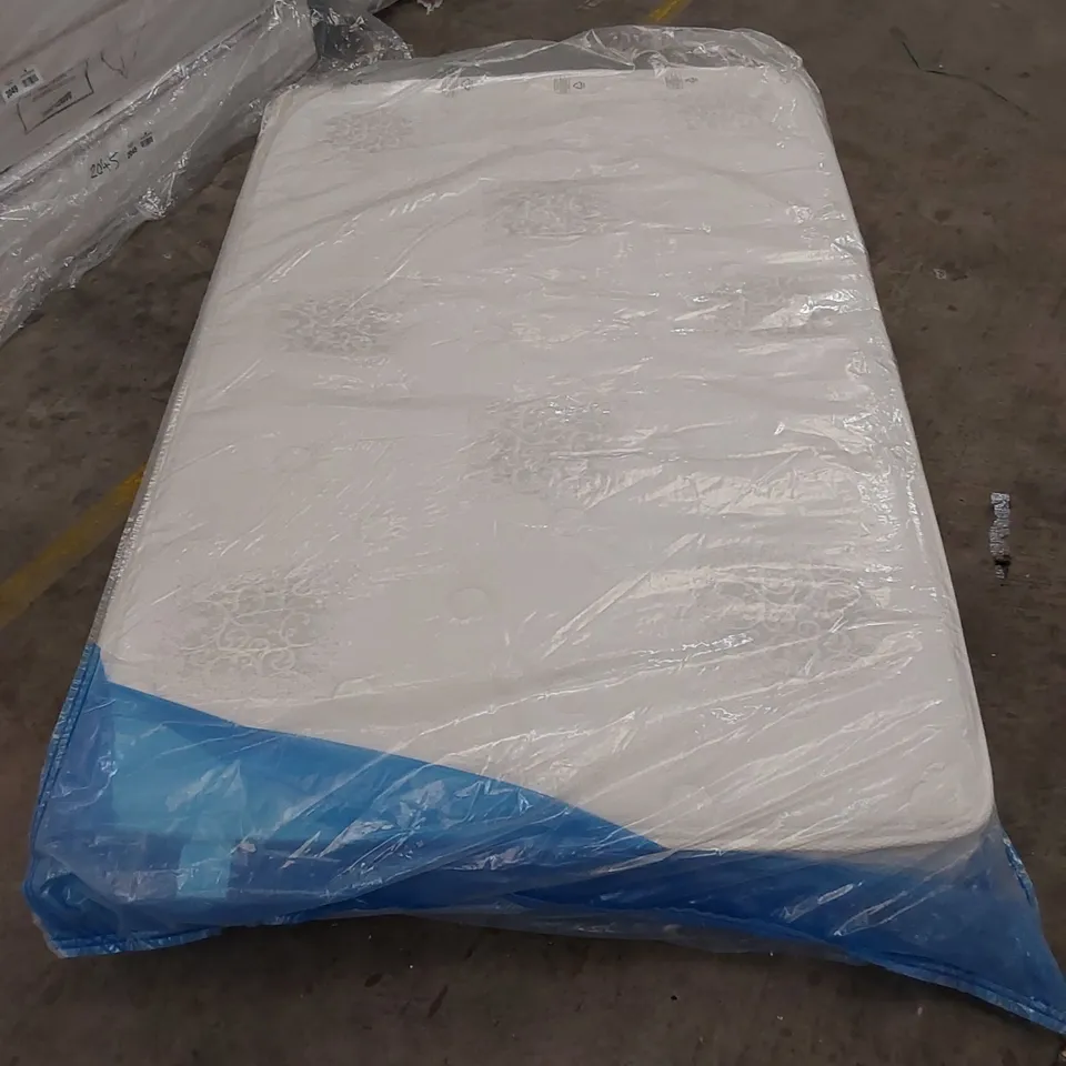 QUALITY BAGGED 4' SMALL DOUBLE GEL MEMORY FOAM POCKET SPRUNG MATTRESS 