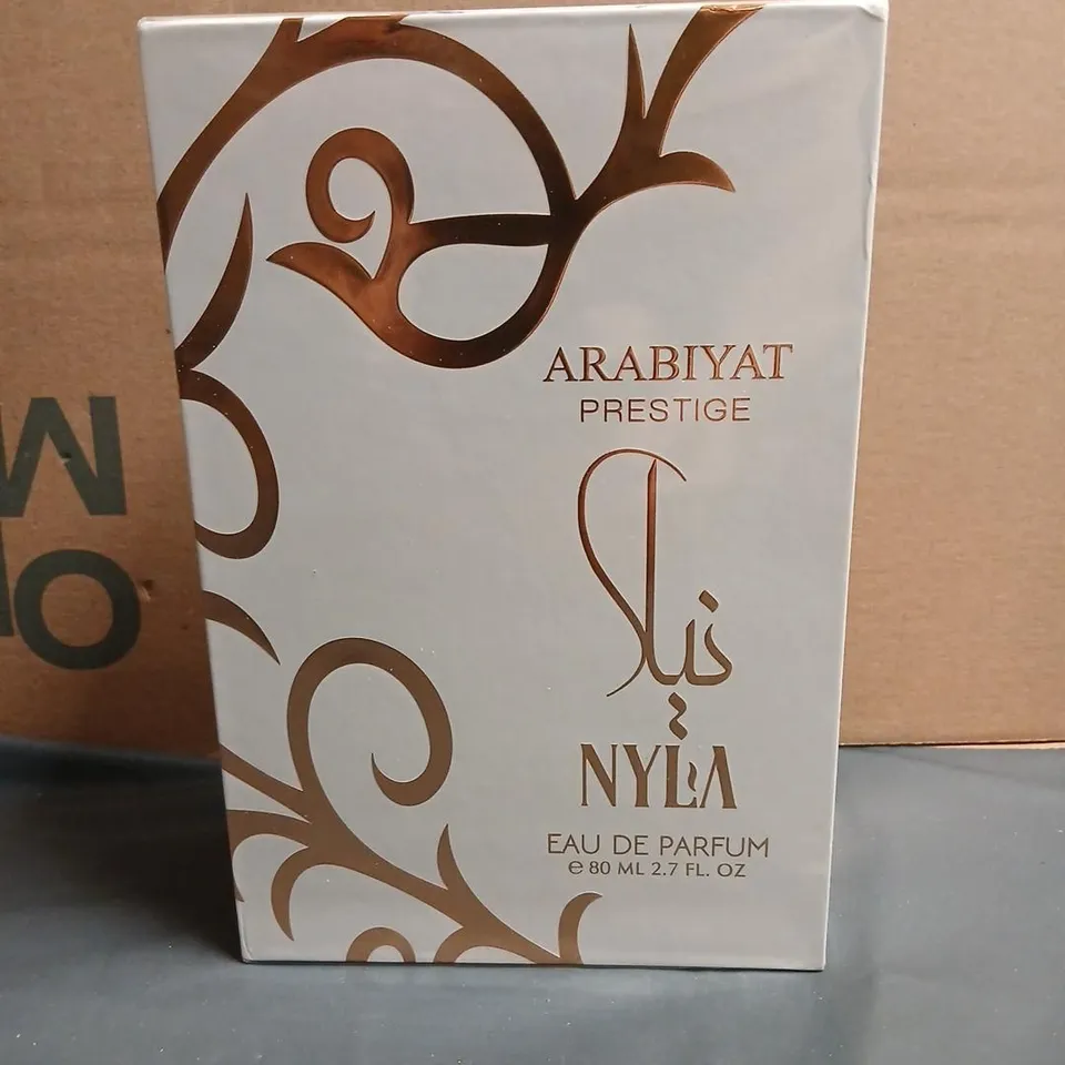 BOXED AND SEALED NYLA ARABYAT PRESTIGE EAU DE PARFUM 80ML