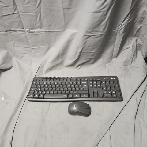 LOGITECH KEYBOARD AND MOUSE SET