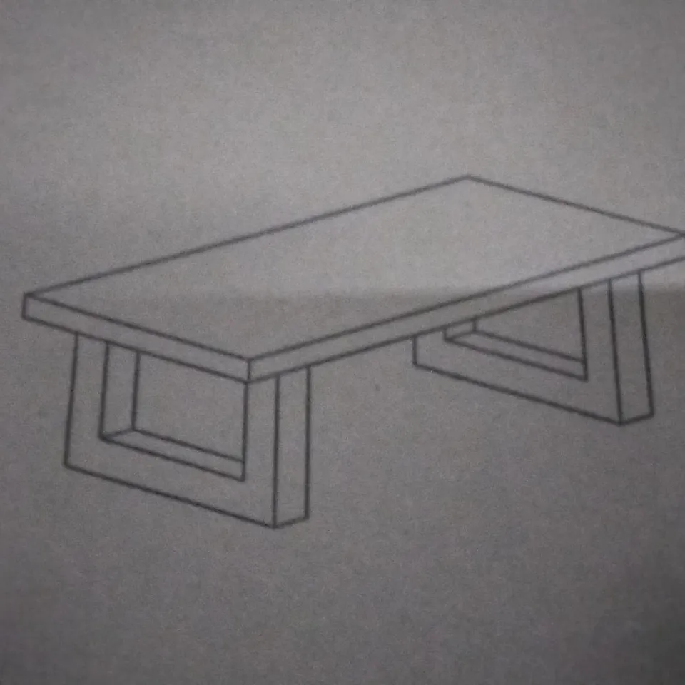 GREY DINING TABLE