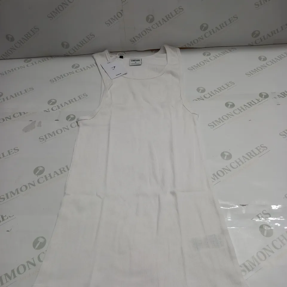 GYMSHARK RIBBED VESTS SIZE M