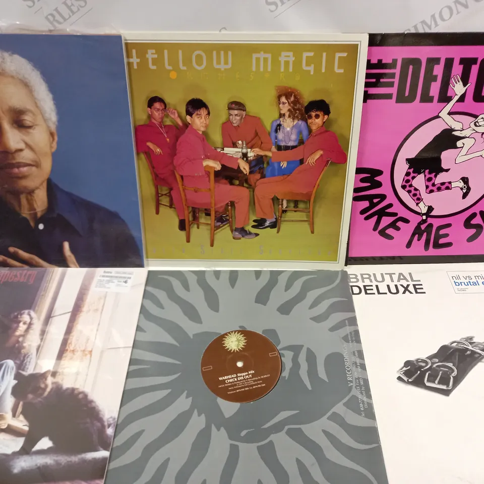 APPROXIMATELY 10 ASSORTED VINYLS FROM VARIOUS ARTISTS TO INCLUDE MF.DOOM, BURNING FLAG, THE DELTONES ETC 