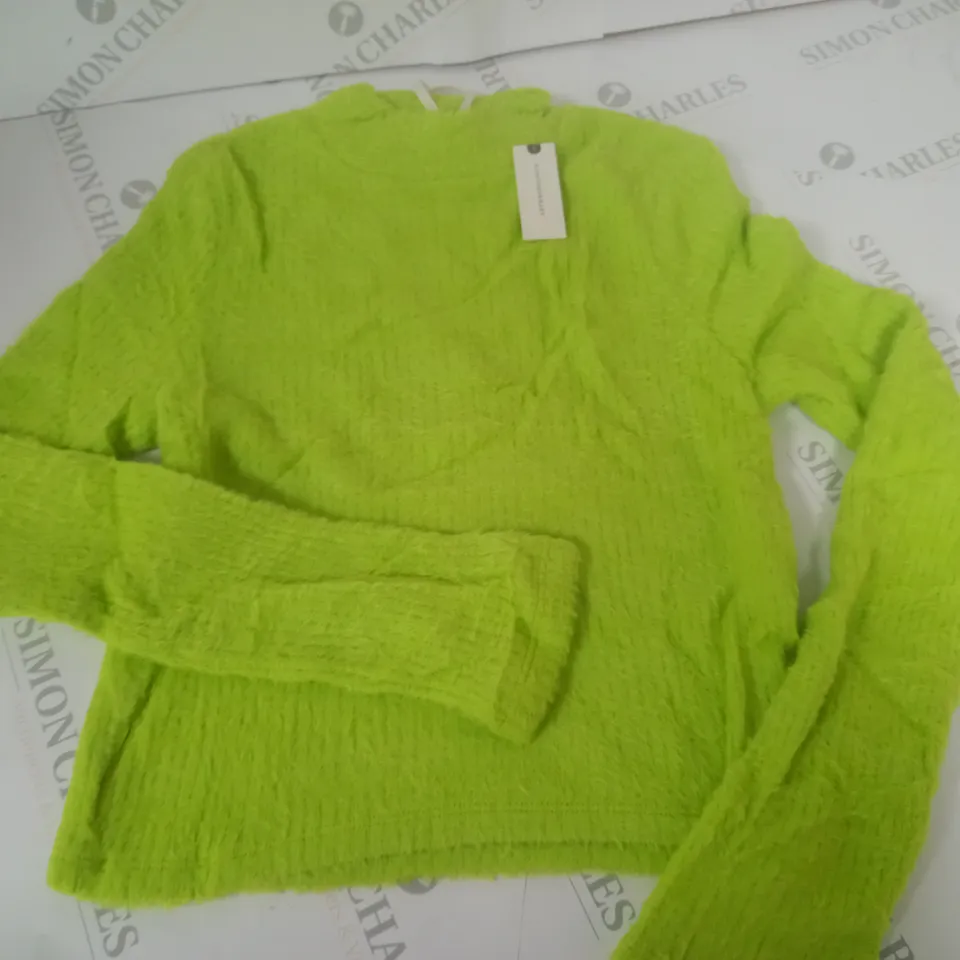 ANTROPOLOGIE GREEN JUMPER - L