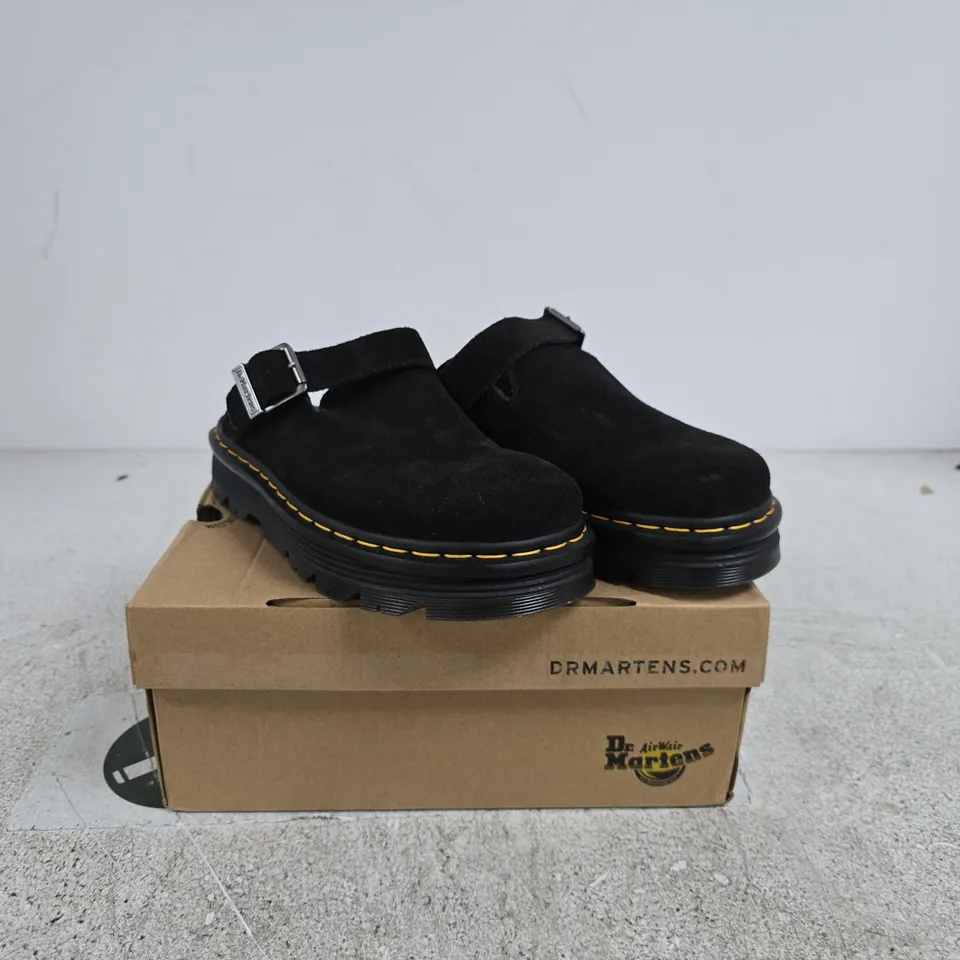 DR MARTENS ZEBZAG MULE BLACK UK 6 BOXED