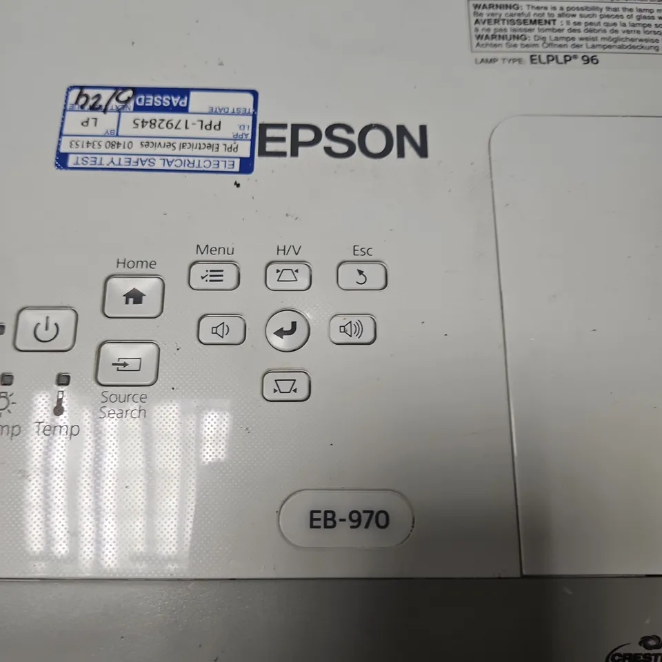 EPSON EB-970 PROJECTOR