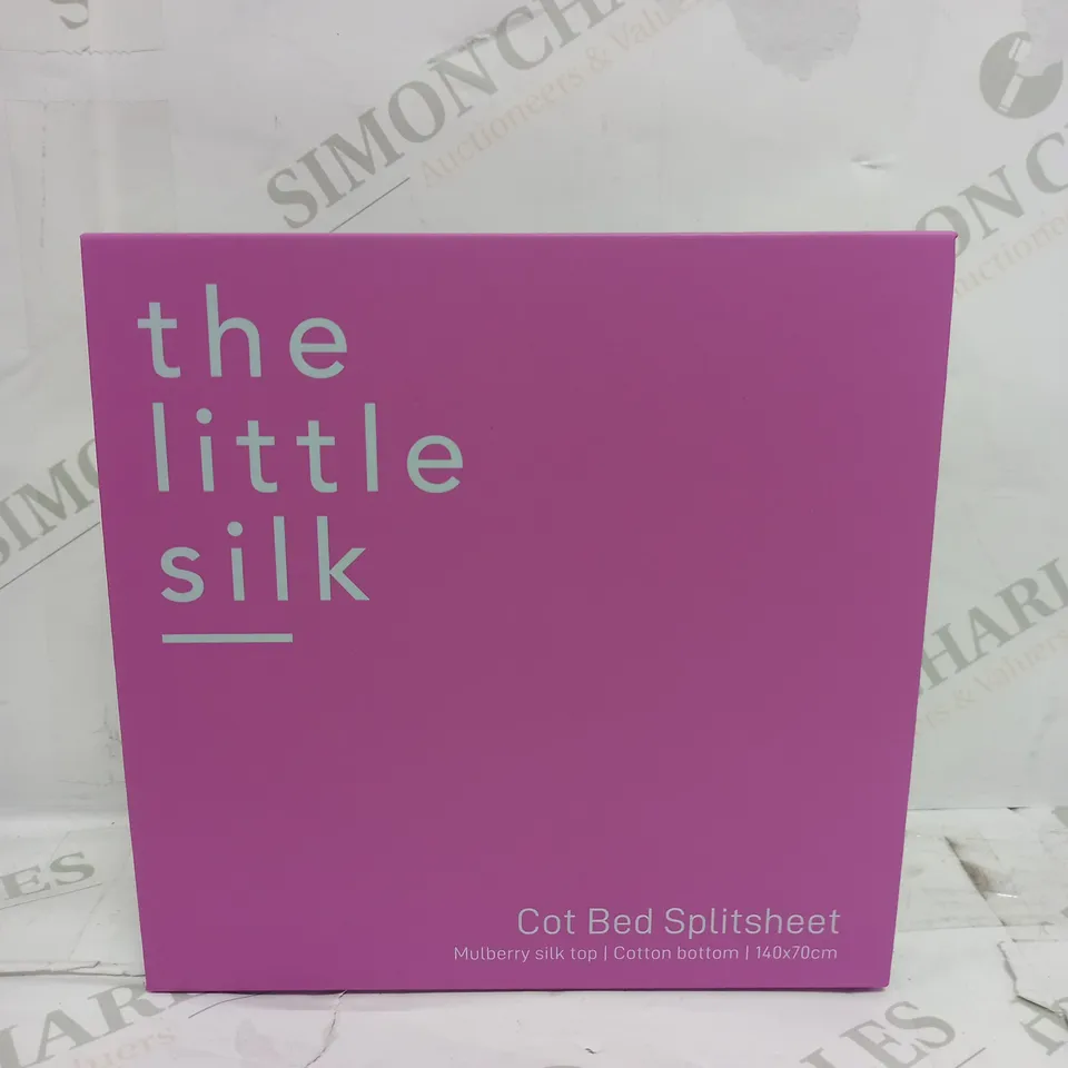 THE LITTLE SILK COT BED SPLITSHEET