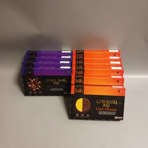 LOT OF 10 HI-FI BARS IN CHOC ORANGE AND FRUIT AND NUT 6 BARS PER PACK 20G EACH