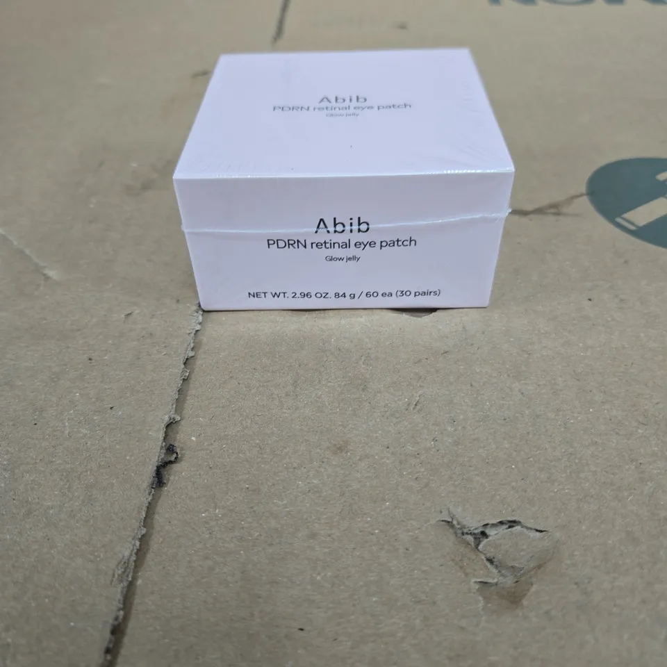 ABIB PDRN RETINAL EYE PATCH – GLOW JELLY, 30 PAIRS (60 PATCHES)