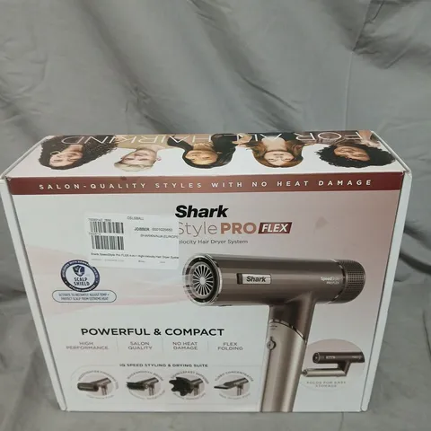 SHARK SPEEDSTYLE PRO FLEX 4-IN-1 HIGH-VELOCITY HAIR DRYER SYSTEM