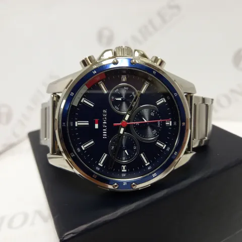 TOMMY HILFIGER BLUE CHRONOGRAPH WATCH