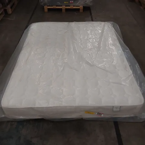 QUALITY BAGGED DWINNELL BARREL POCKET SPRUNG 1000 MATTRESS WITH TIGHT TOP MEMORY FOAM - 150CM KING SIZE
