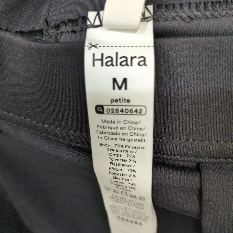 HALARA WOMEN'S NAVY TROUSERS – M PETITE 