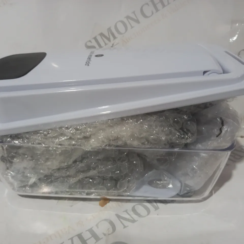 BOXED COOK'S ESSENTIALS CHOPPER 8 SLICE & DICE BLADES IN BLACK