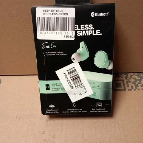 SKULLCANDY SESH EVO TRUE WIRELESS EARBUDS – GREEN 