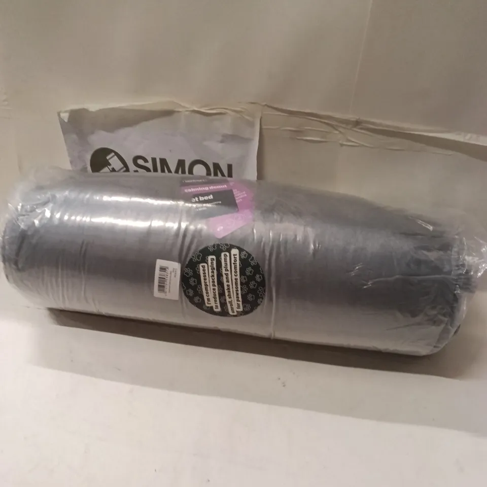 SILENTNIGHT CALMING DONUT BED – GREY
