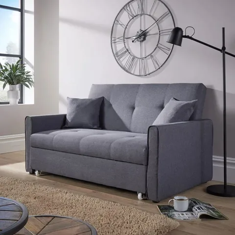 BOXED NYRELL SOFA BED - GREY (2 BOXES)