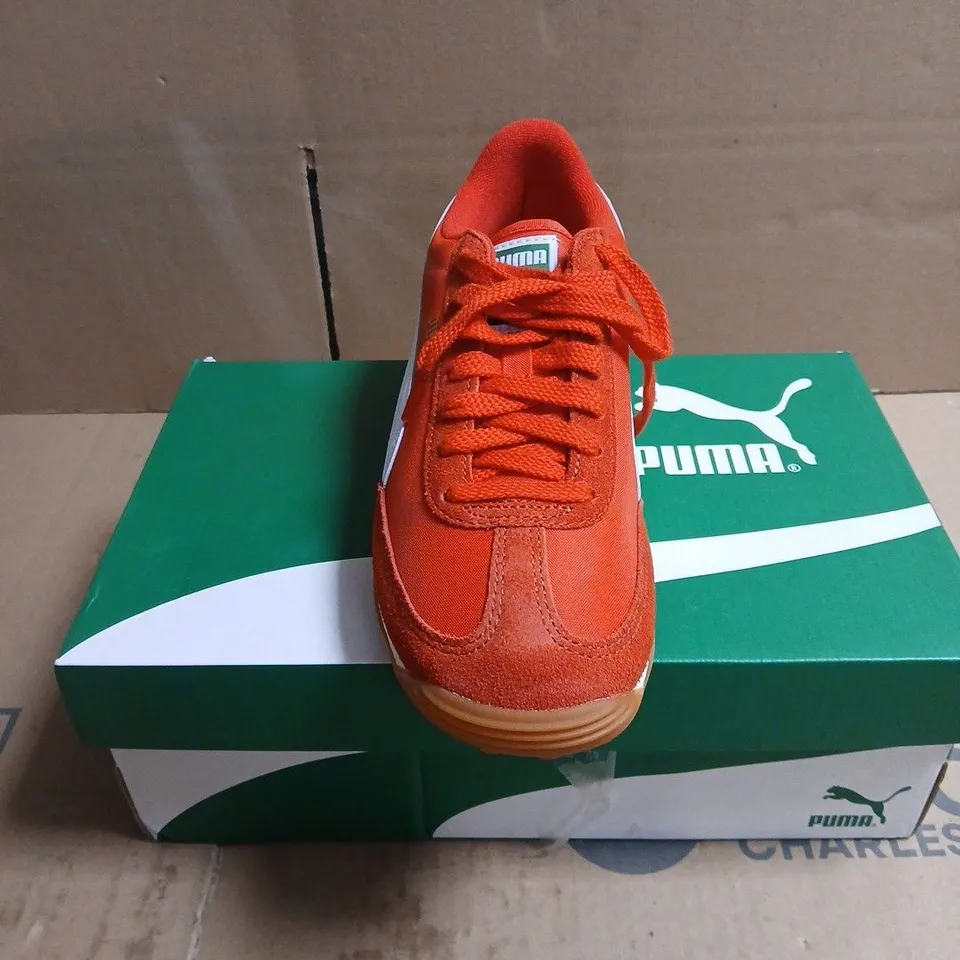 PUMA EASY RIDER RED/WHITE SNEAKERS – MEN'S SHOES BOXED UK 5