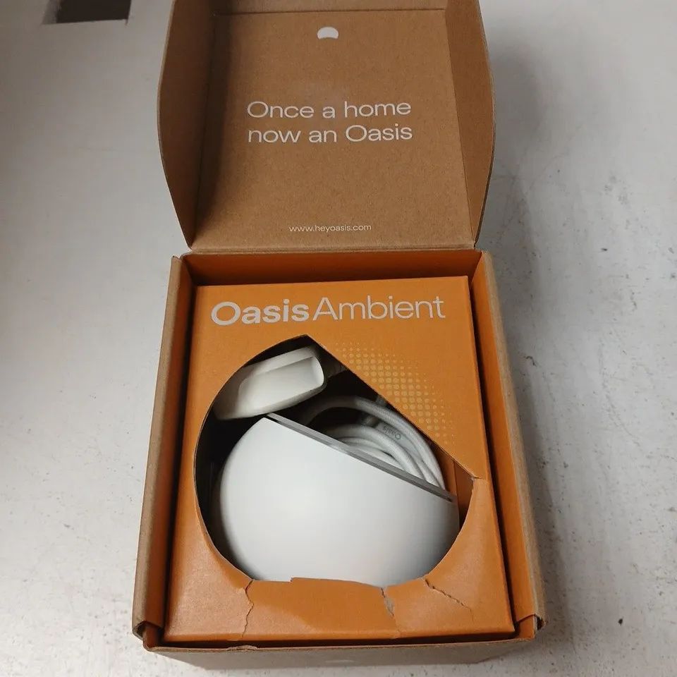 OASISAMBIENT AMBIENT LIGHTING DEVICE – BOXED WITH MANUAL