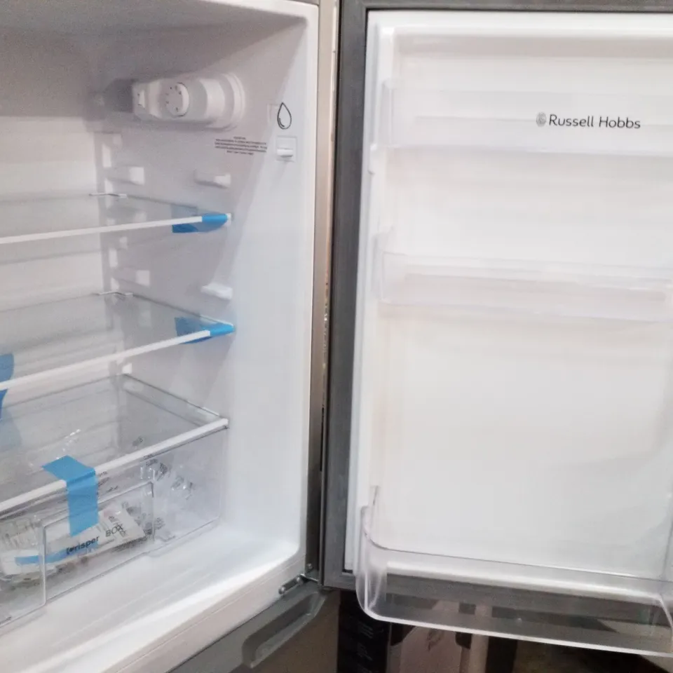 RUSSELL HOBBS RH50FF145SS LOW FROST FRIDGE FREEZER 50CM WIDE 145CM HIGH, 113L FRIDGE CAPACITY, 61L FREEZER CAPACITY - COLLECTION ONLY