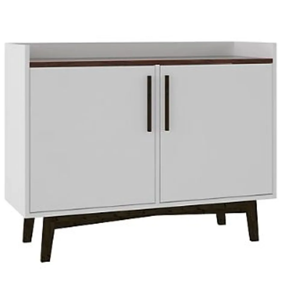 BRAND NEW BOXED OUT & OUT NOVA WHITE SIDEBOARD - 90CM