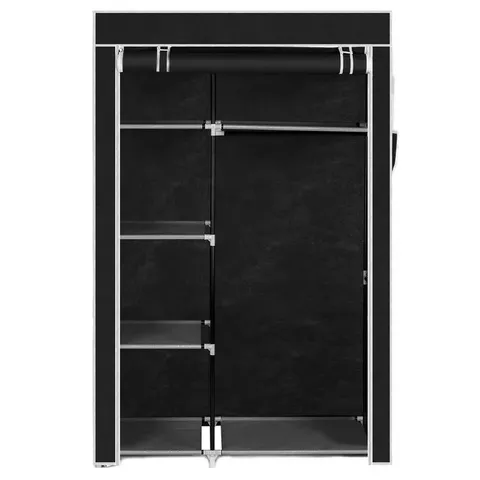 BOXED 104.5cm PORTABLE WARDROBE (1 BOX)