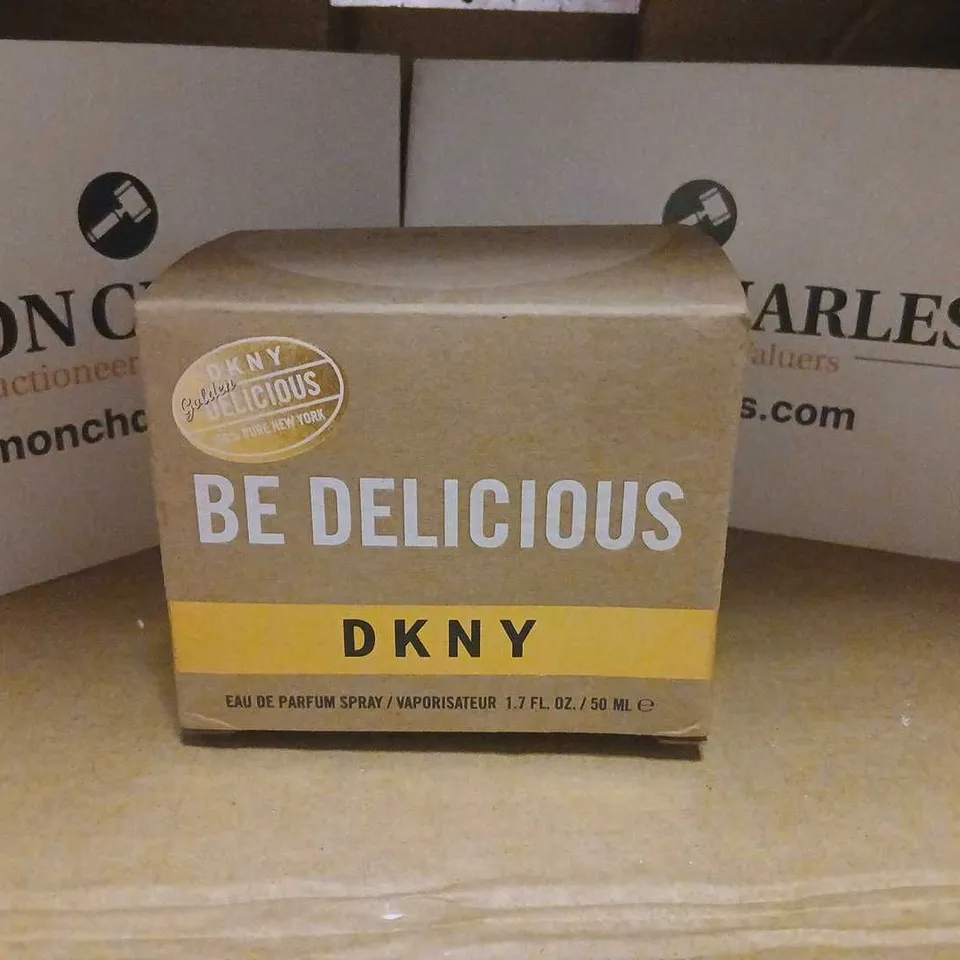 BOXED AND SEALED BE DELICIOUS DKNY EAU DE PARFUM 50ML