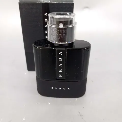 BOXED PRADA BLACK LUNA ROSSA EAU DE PARFUM 50ML