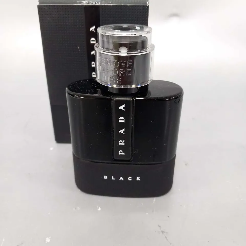 BOXED PRADA BLACK LUNA ROSSA EAU DE PARFUM 50ML