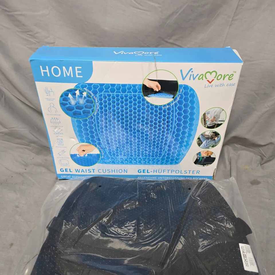 VIVA MORE GEL WAIST CUSHION – BLACK