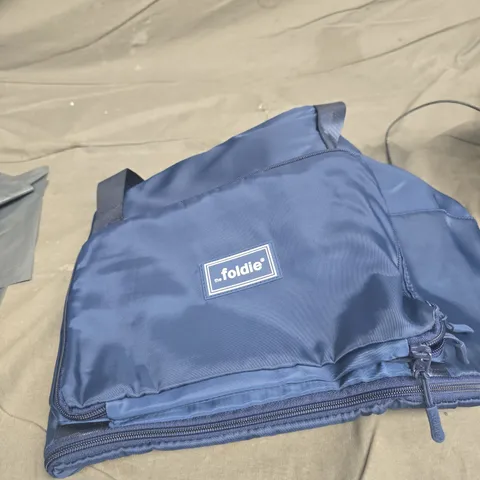 THE FOLDIE FOLDABLE BAG – BLUE COMPACT BAG