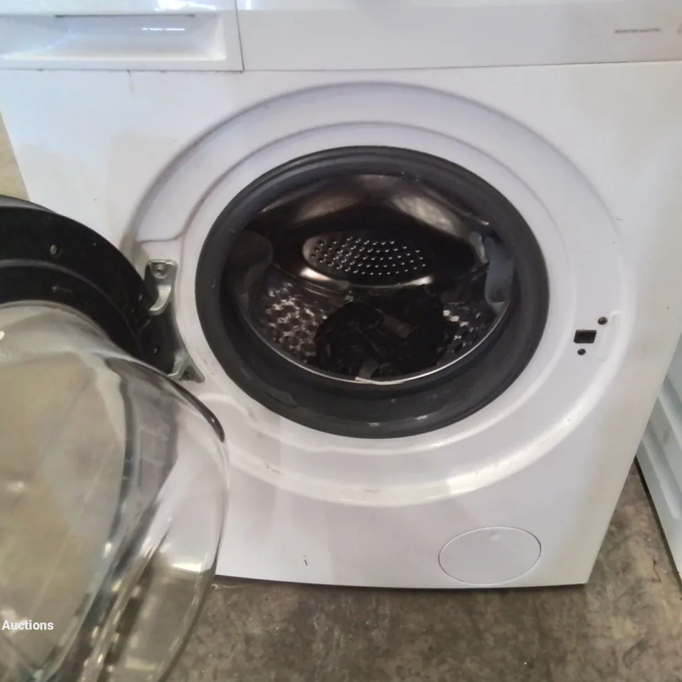 MIDEA MF200W70B/E FREESTANDING WASHING MACHINE, BLDC MOTOR, BRIGHT LED DISPLAY, HEALTH GUARD, STEAM, 15‘ QUICK WASH, 1400RPM, 7KG LOAD, WHITE [ENERGY CLASS B]