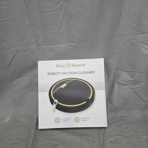 BLISS & BEYOND ROBOT VACUUM CLEANER – BOXED
