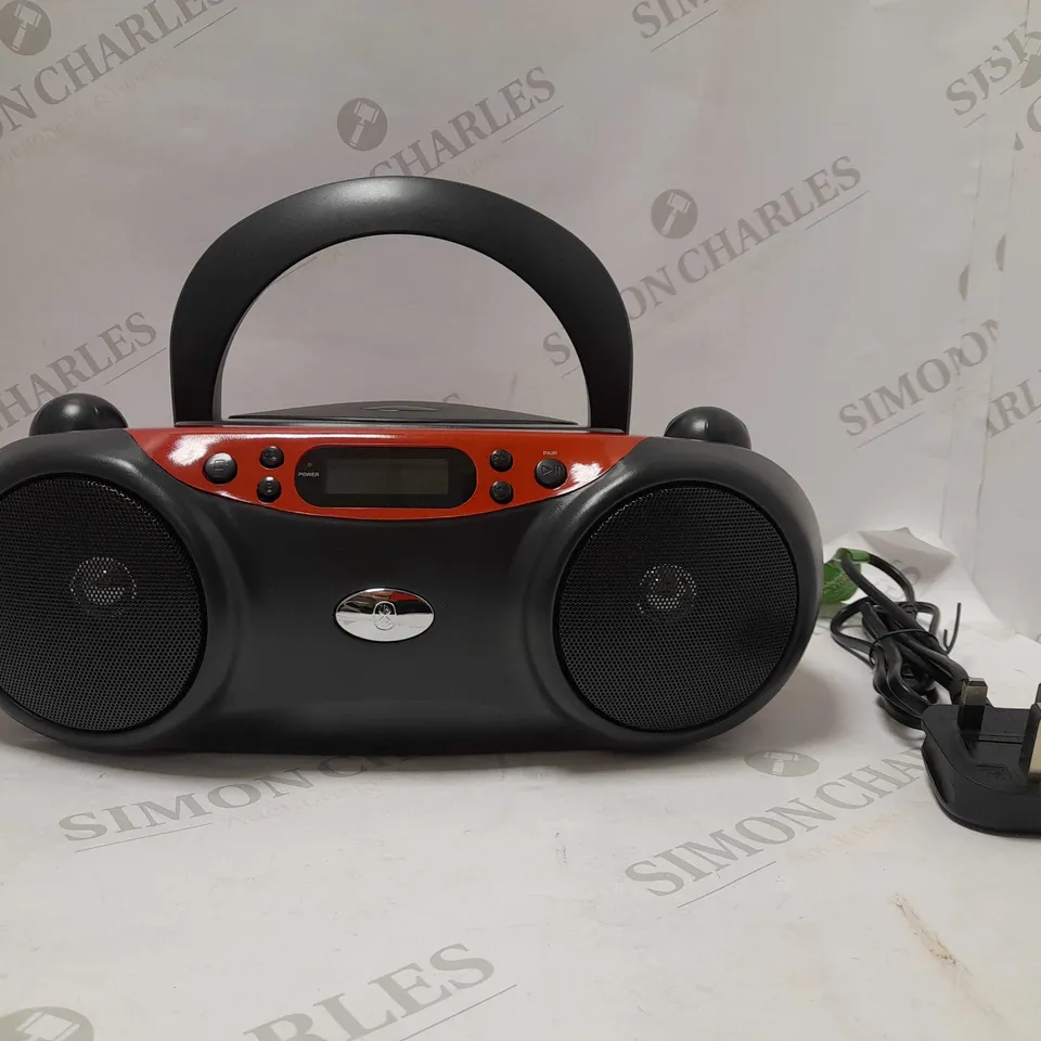 POLAROID BLUETOOTH CD BOOMBOX