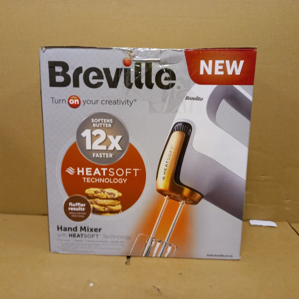 BREVILLE HEATSOFT HAND MIXER 