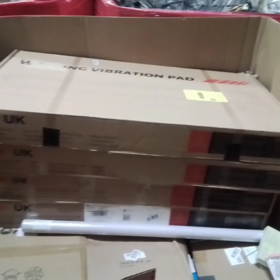 PALLET OF ASSORTED HOUSEHOLD GOODS AND PRODUCTS TO INCLUDE;WALKING PAD,TELESCOPIC WHEELCHAIR RAMP,FLOOR CABINET