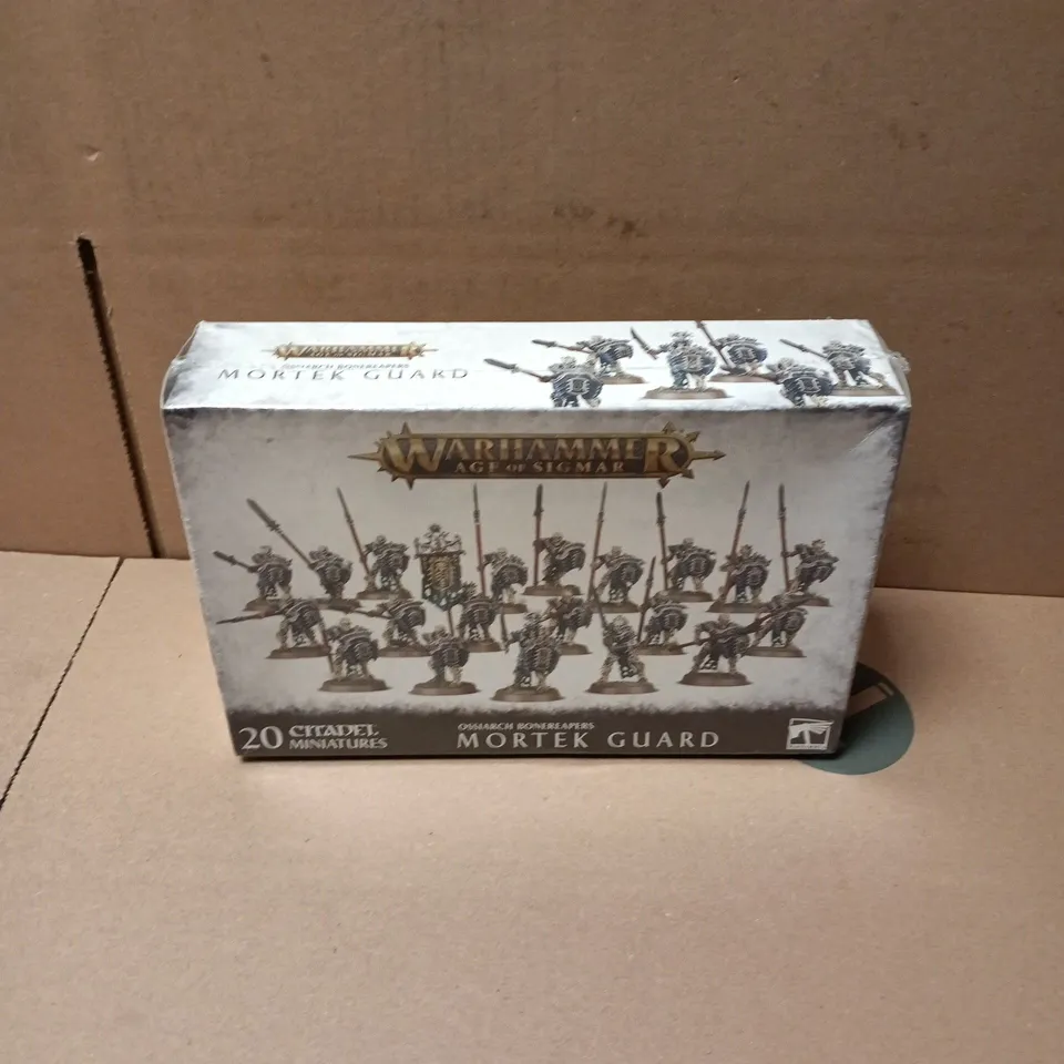 BOXED AND SEALED WARHAMMER AGE OF SIGMAR OSSIARCH BONEREAPERS MORTEK GUARD KIT