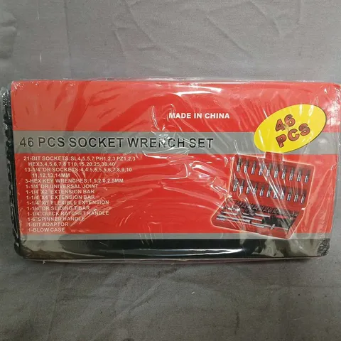 SEALED 46 PIECE SOCKET WRENCH SET