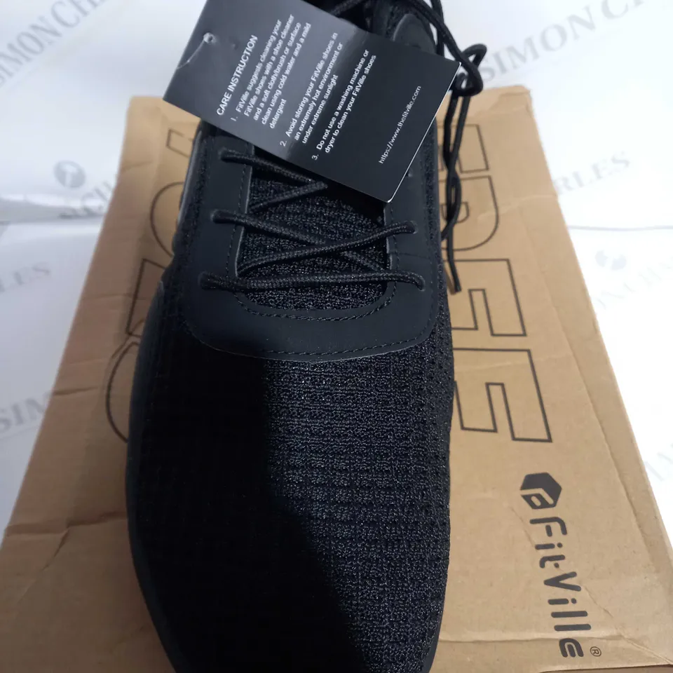 BOXED PAIR OF FITVILLE GALILEO V1 STEEL TOE CAP IN BLACK SIZE 14 