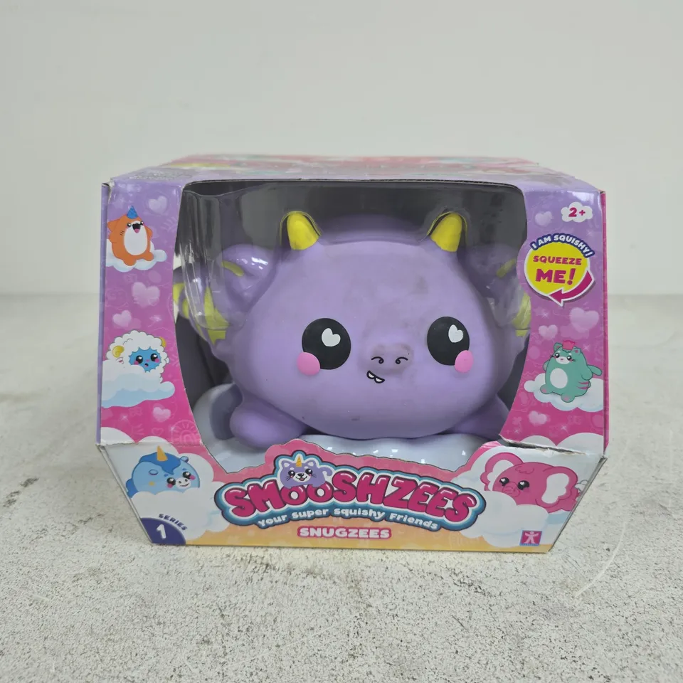 SMOOSHZEES SNUGZEES PURPLE PLUSH TOY