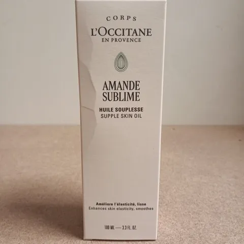 L'OCCITANE AMANDE SUBLIME SUPPLE SKIN OIL (100ML)