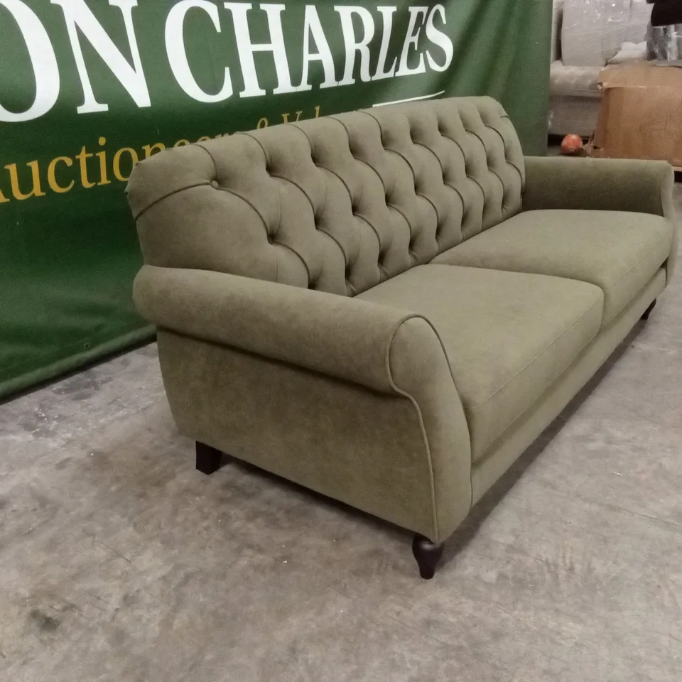 DUSK HEBDEN 3 SEATER SOFA - OLIVE