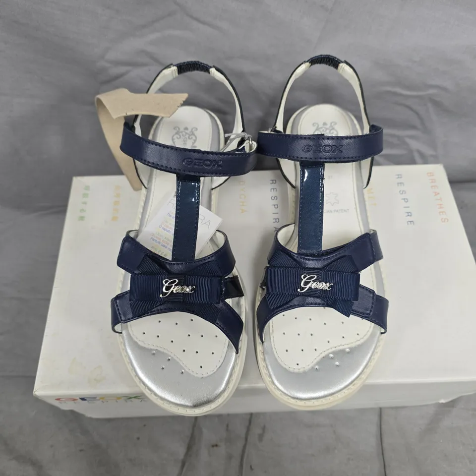 GEOX GIGLIO NAVY SANDALS FOR KIDS – UK 4 (EU 37)